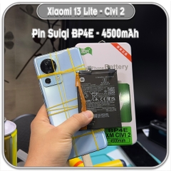 Thay pin Xiaomi 13 Lite - Civi 2, Suiqi BP4E 4500mAh