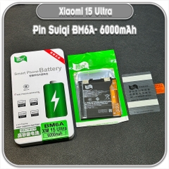 Thay Pin Xiaomi 15 Ultra, Suiqi BM6A 6000mAh