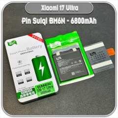 Thay Pin Xiaomi 17 Ultra, Suiqi BM6N 6800mAh