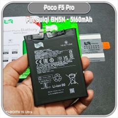 Thay pin Poco F5 Pro, Suiqi BM5N 5160mAh