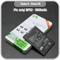 Thay pin Redmi Turbo 3, Suiqi BP52 5000mAh