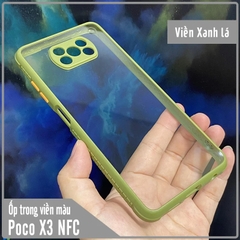 Ốp lưng cho Xiaomi Poco X3 NFC - X3 PRO trong viền màu che camera 4 Gốc chống sốc