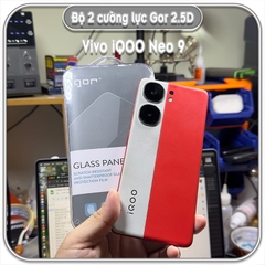 Cường lực vivo iQOO Neo 9, GOR trong 2.5D bộ 2 miếng
