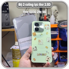 Cường lực Vivo iQOO Z9x 5G, GOR trong 2.5D bộ 2 miếng