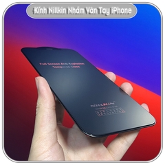 Kính cường lực iPhone 12 - 12 Pro - 12 Pro Max Nillkin Nhám Vân Tay FogMirror