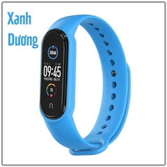 Dây cao su thay thế cho Xiaomi Miband 7 - Miband 5 - Miband 6 trơn nhiều màu hãng Mijobs