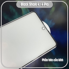 Kính cường lực cho Xiaomi Black Shark 4 / 4 Pro chống vân tay Full viền Đen