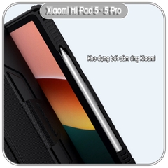 Bao da cho Xiaomi Pad 5 - 5 Pro 11 inch Nillkin Bumper Pro Leather Case - Hàng chính hãng