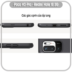 Ốp lưng cho Xiaomi Poco M3 Pro - Redmi Note 10 5G Frosted Shield nhựa PC cứng Nillkin , Vân nhám , chống vân tay.