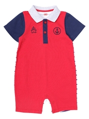 Bodysuit bé trai đùi CF B1220009 (6M/9M/12M,Đỏ)