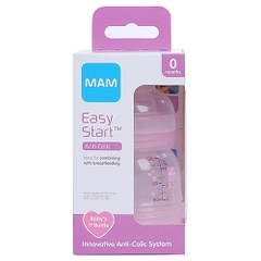 Bình sữa Mam Easy Start Anticolic 130ml (hồng)