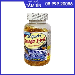 Omega 369 Dr.Quick's  Lọ 200 viên - Mỹ