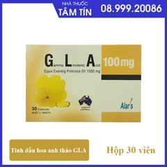 Tinh dầu hoa anh thảo Gla 100mg hộp 30 viên