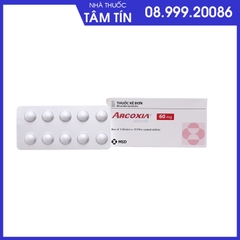 arcoxia 60mg hộp 3 vỉ *10viên