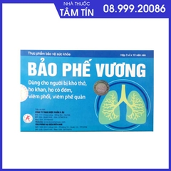 Bảo Phế Vương Hộp 3 vỉ *10 viên