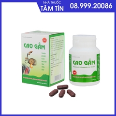 Cao Gắm Lọ 60 viên
