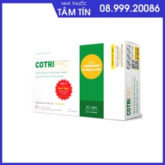 Cotripro hộp 2 vỉ*10 viên