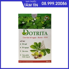 Dotrita - Hỗ Trợ Trĩ Nội, Trĩ Ngoại, Táo Bón