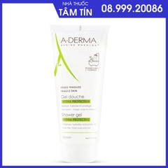 A-derma Hydra-Protecteur Tub 200ml- Gel Rửa Mặt Và Tắm Cho Da Kích Ứng