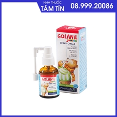 Xịt họng Golanil Junior Spray Orale 30ml