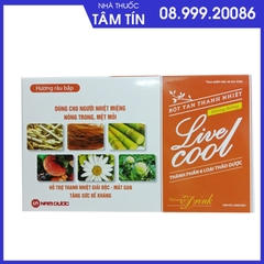 bột tan live cool kđ ( hương râu bắp)