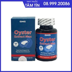 Tinh chất hàu Oyster extract max GNS lọ 60 viên nhập khẩu Mỹ
