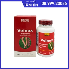 Veinex BIGREEN NK Mỹ lọ 60 viên