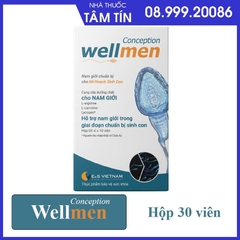 Wellmen Conception hộp 3 vỉ*10 viên hỗ trợ sinh sản nam giới
