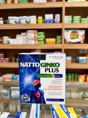 Natto ginko plus hộp 10 vỉ*10 viên hỗ trợ tuần hoàn máu não, ngắn ngừa hình thành cục máu đông