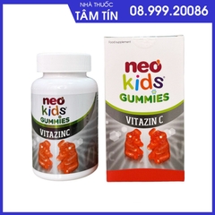 Neo Kids Gummies VitaZinC - Kẽm Hữu Cơ Giúp Bé Ăn Ngon