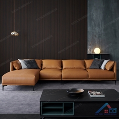 Sofa da góc hiện đại - SF 43