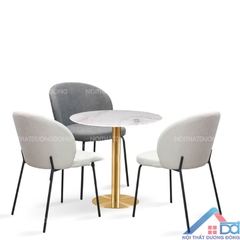 Bàn cafe mặt tròn chân trụ - BCF 05