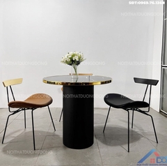 Bàn cafe chân trụ lớn -BCF 35