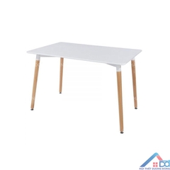 Bàn cafe Eames chữ nhật kích thước 120x80cm -BCF 80