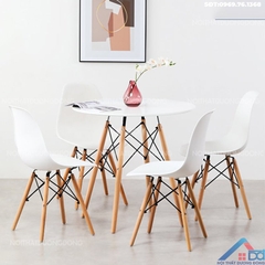 Bàn cafe Eames đường kính 60cm -BCF 78