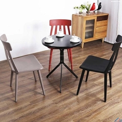 Bàn cafe tròn hiện đại đen trắng - BCF 20