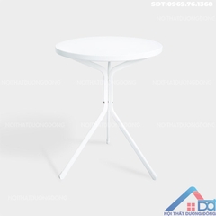 Bàn cafe tròn hiện đại đen trắng - BCF 20