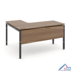 Bàn chân sắt chữ L có yếm khung đen -CS 62