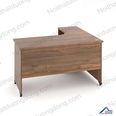 Bàn chữ L không hộc kích thước 1m4x1m6 - LV 53
