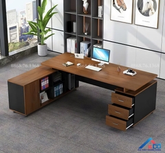 Bàn giám đốc cao cấp hình chữ L - GĐ 60