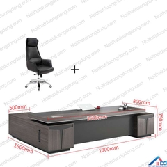 Bàn giám đốc gỗ hiện đại - GĐ 71