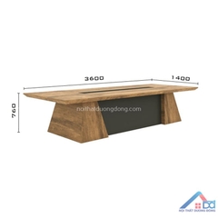 Bàn họp gỗ melamine - BH 90