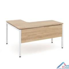 Bàn chân sắt chữ L có yếm khung trắng -CS 63