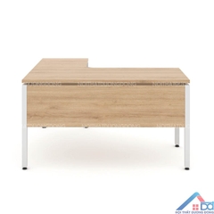 Bàn chân sắt chữ L có yếm khung trắng -CS 63