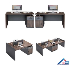 Bàn làm việc 1m2 hiện đại có hộc sâu - LV 21