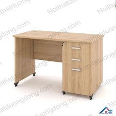 Bàn làm việc nhân viên hộc sâu 3 ngăn kéo - LV 46