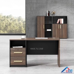 Bàn máy tính văn phòng gỗ đẹp - LV 36