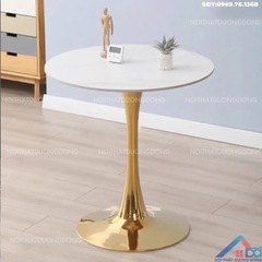 Bàn tulip mặt đá ceramic -BCF 24