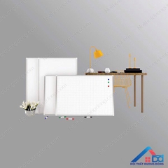 Bảng từ trắng cố định 80cm x 60cm - BTT 01