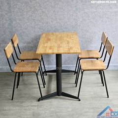 Bộ bàn ghế nhà hàng quán ăn -BGCF 19